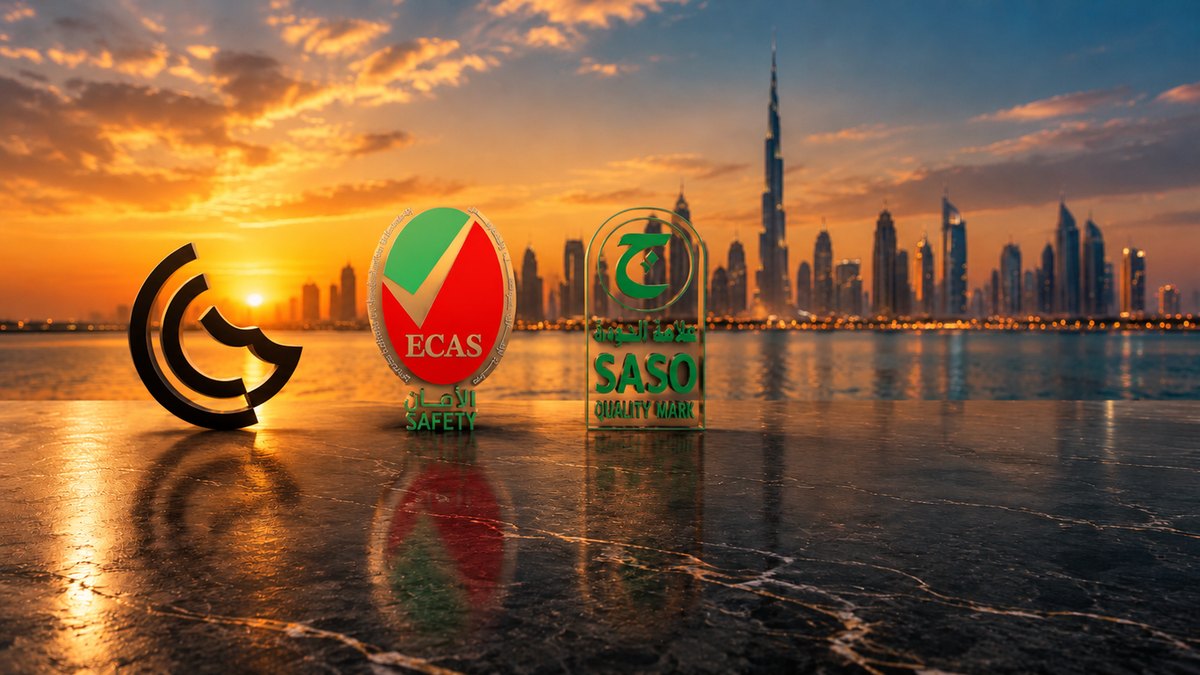Selling Electrical Products in the Gulf — SASO, G-Mark and ECAS Explained