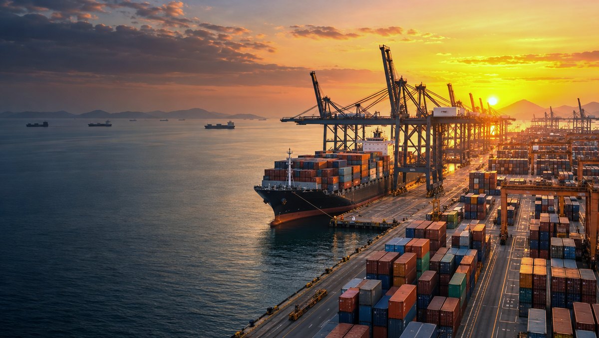 Container port export