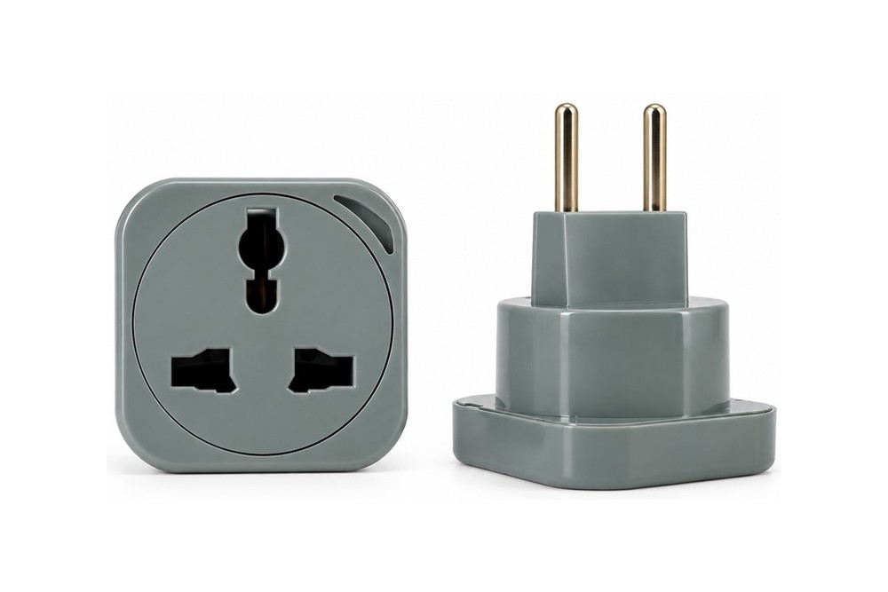 H30-EU1 EU 2-Pin Round Plug Adapter (Type C/F)