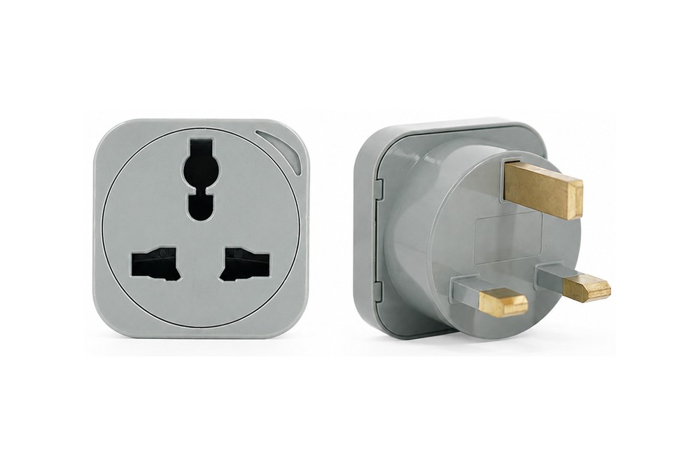 H30-UK2 13A UK Plug Adapter (Type G Square Pin)