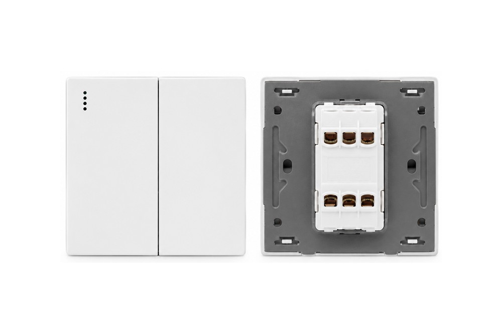 K22 2-Gang UK Wall Switch