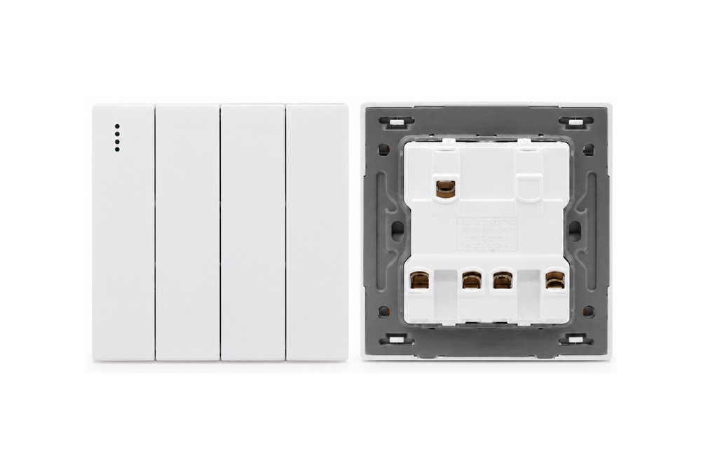K41 4-Gang UK Wall Switch