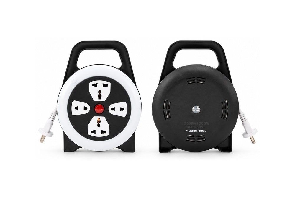 R104 4-Way Cable Reel (13A UK Plug)